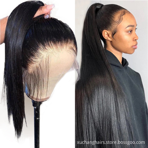 Mink Full Lace Wig peruvian wig With Baby Hair, Perruque Full Lace Human Hair wig